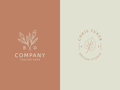 Floral element Botanical Hand Drawn Logo with Wild Flower. art beauty branding design element floral flower graphic design hand drawn logo illustration leaf logo natural photography plant sign simple spa template vector
