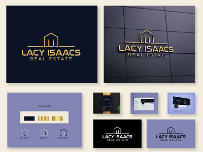 Real Estate Logo & Full Branding Kit brand identity branding building logo construction logo corporate logo creative logo house logo logo design minimalist logo modern logo property logo real estate brand design real estate logo real estate logo branding reality logo