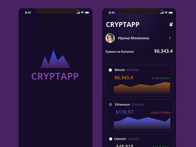 Mobile App - Cryptapp