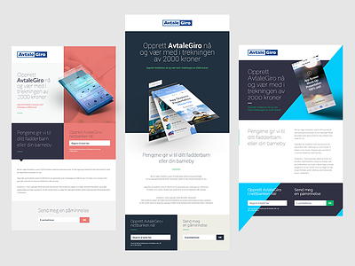 Campaign templates layout minimal template web