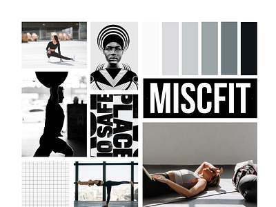 MiscFIT Moodboard design moodboard