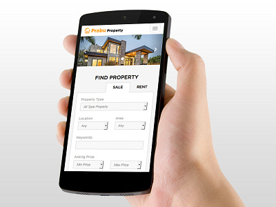 Property Web - Mobile Version mobile ui ux