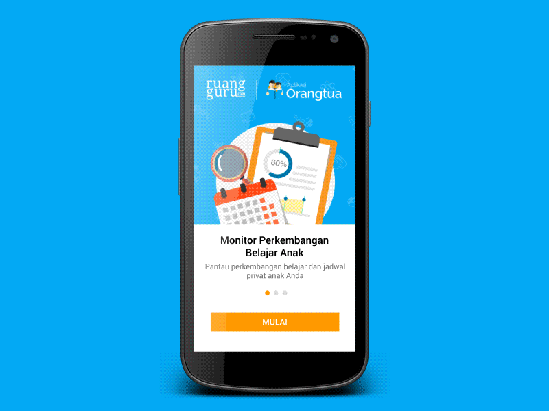 Ruangguru onboarding - Parents Apps