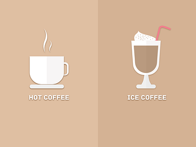 Kind of Coffee design icon ui