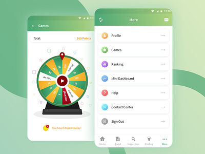 Spinner Game Page