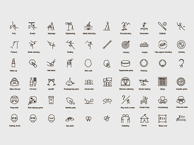 Icons for app app han drawn icon icons illustration people settings vector web website