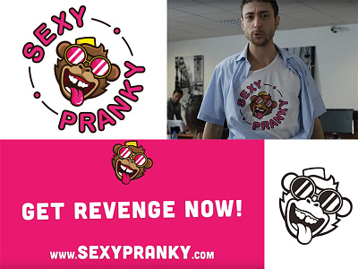 Sexy Pranky crazy dirty logo monkey package prank revenge sex sexy swag