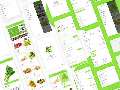 Fresy - Woocommerce Android Fresh Grocery android fresh fresy fruit green grocery material design materialdesign mobile ui ui ux ux design vegetables woo android