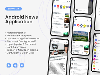 NOTCH - Android News Application