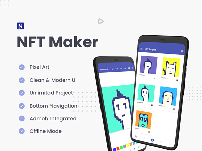 NFT Maker Android android dreaspace mobile nft nftart nftmaker