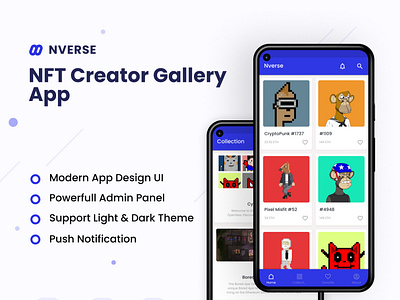 NFT Creator Gallery App