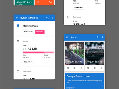 Card View - MaterialX android cardview materialdesign mobile ui ui design uiinspiration ux design