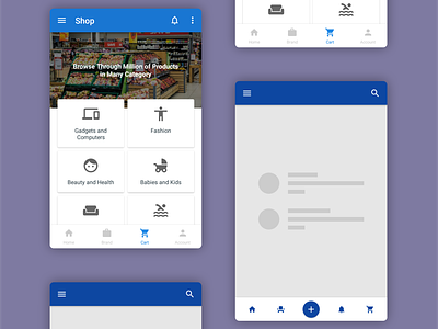 MaterialX android android ui blue material design materialdesign mobile ui source code template ui trend ui ui design uidesign uitrends ux ux design