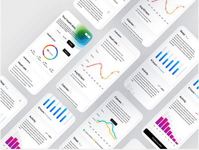 Health app app design health healthapp mobile ui ux