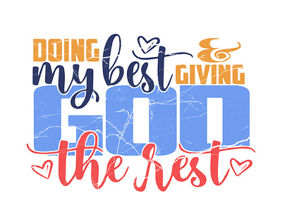 doing my best giving god the rest branding design graphic design illustration logo ui ux vector