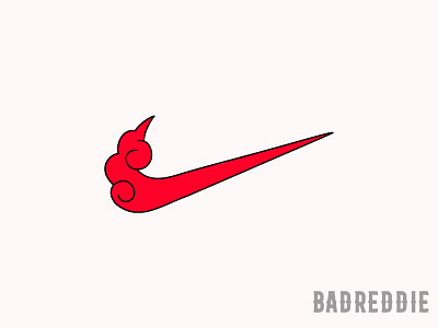 nike naruto branding design graphic design illustration logo typography