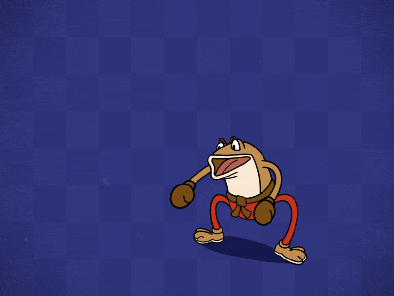 Frog_morphing animatedgif animation framebyframe motion procreate