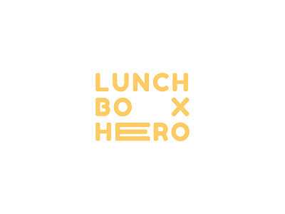 LunchboxHero 01 graphic design logo minimal wordmark