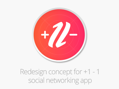 social networking app - 1 app application ios network redesign social ui