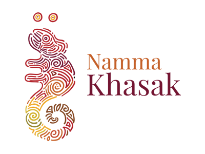 Namma Khasak Drama Event Logo logo branding khasakkinte ithihasam malayalam bengaluru event drama