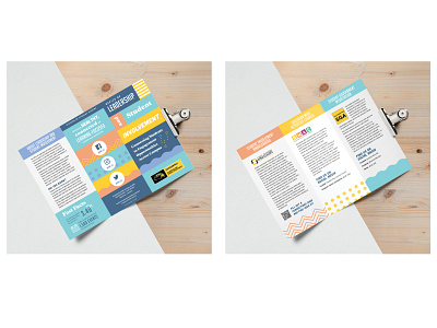 Brochure Design brochure design design graphic design illustrator indesign minimalist university design