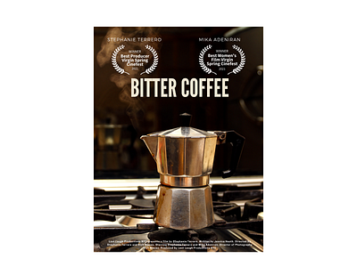 Movie Poster - Bitter Coffee