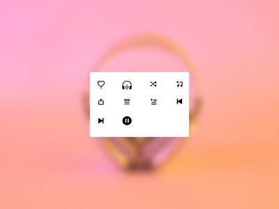 Daily UI 055 | Icon Set