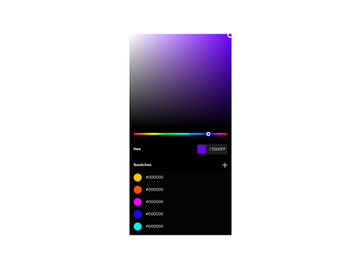 Daily UI 060 | Color Picker branding daily ui dailyui design graphic design ui