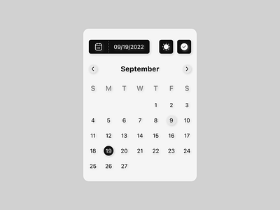 Daily UI 080 | Date Picker