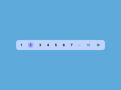 Daily UI 085 | Pagination branding daily ui dailyui design graphic design ui