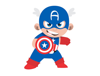 Captain America captain america illustration marvel marvelcomics vector