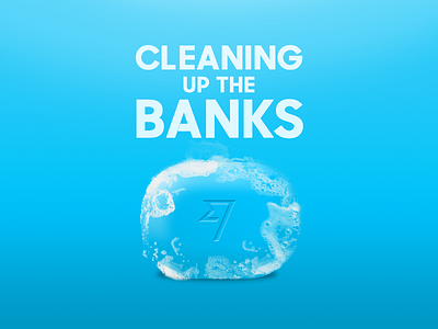 TransferWise Soap banks bath london soap stunt transfer transferwise