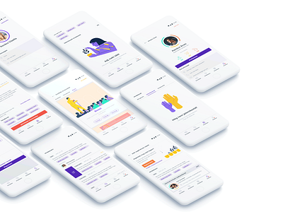 App UI and illustrations