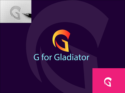 G for Gladiator concept from // Yoga Perdana//  Logo Designer