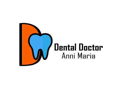 Dental Doctor||Anni Maria|| Logo Designe project dental logo ladies logo design