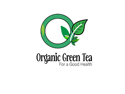 Organic Green Tea|| For a Good Health|| Logo designe 2021