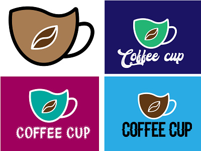 Coffee cup icon stock trending logo 2021