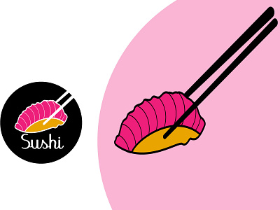 Sushi brand restaurant logo from start to restaurant business
