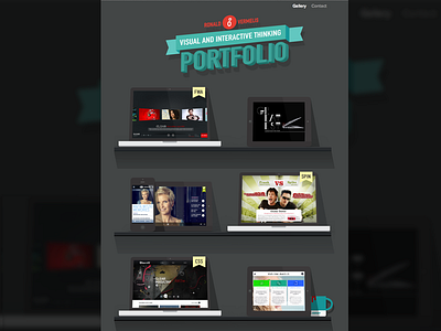 Brand new Portfolio color illustration interface personal portfolio ui