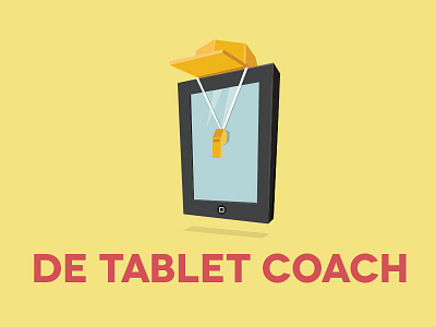 Ipad Coach coach illustration ipad logo sideproject tablet