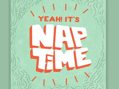 Nap Time animation custom exercise nap sideproject type