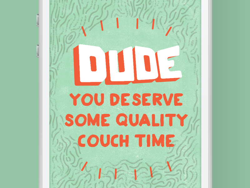 Quality Couch Time By Ronald Vermeijs On Dribbble