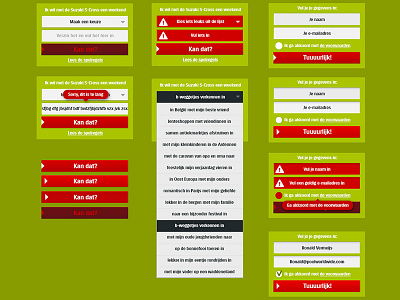 Assets assets buttons drop down errors form radio submit