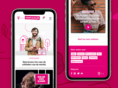 ✨ T-Mobile blog - Pitch | home