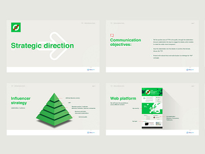 Presentation Template clean layout presentation typography