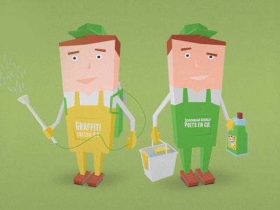 Happy Helpers fun happy helpers illustration