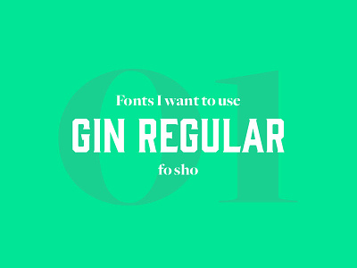 Fonts I want to use - 1 font fort gin inspiration mattox sjuler type typography