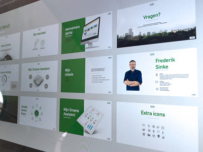 Start Up Presentation Deck clean innovation layout presentation startup sustainability typography