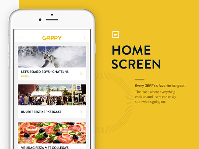 Case Study - Grppy app banking casestudy mobile portfolio startup