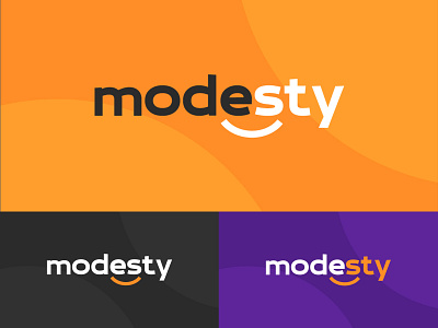 Modesty-Logo Design branding design graphic design logo minimal typography vector